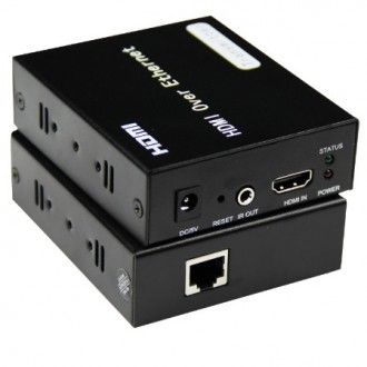 EX 100LIR HDMI Cat5e-6 Extender SINGLE CABLE vconn по IP удлинитель до 120 метров
