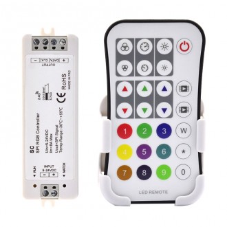 SPI RGB контроллер 5-24v 8A 2.4G